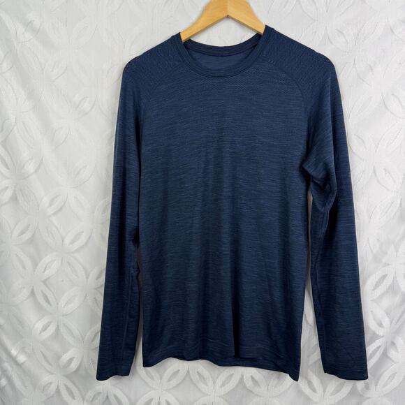 Lululemon Metal Vent Tech Surge Long Sleeve Nautical Navy / Blueprint Size S - Picture 4 of 8